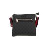 Bolso bandolera Gucci   en tejido "sûpreme GG" negro y cuero negro - 360 thumbnail