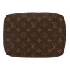 Louis Vuitton   en lona Monogram marrón - Detail D1 thumbnail