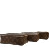 Louis Vuitton   toilet set  in brown monogram canvas - Detail D4 thumbnail