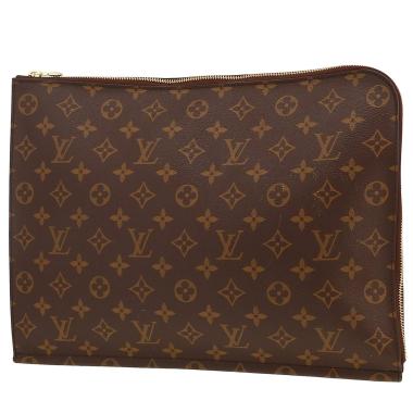 Bolsito de mano Louis Vuitton  Pochette Jour en lona Monogram marrón