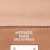 Bolso de mano Hermès  Kelly 35 cm en cuero swift marrón - Detail D2 thumbnail