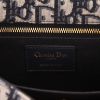 Bolso bandolera Dior  30 Montaigne en lona Monogram Oblique azul marino - Detail D2 thumbnail