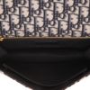 Bolso bandolera Dior  30 Montaigne en lona Monogram Oblique azul marino - Detail D3 thumbnail