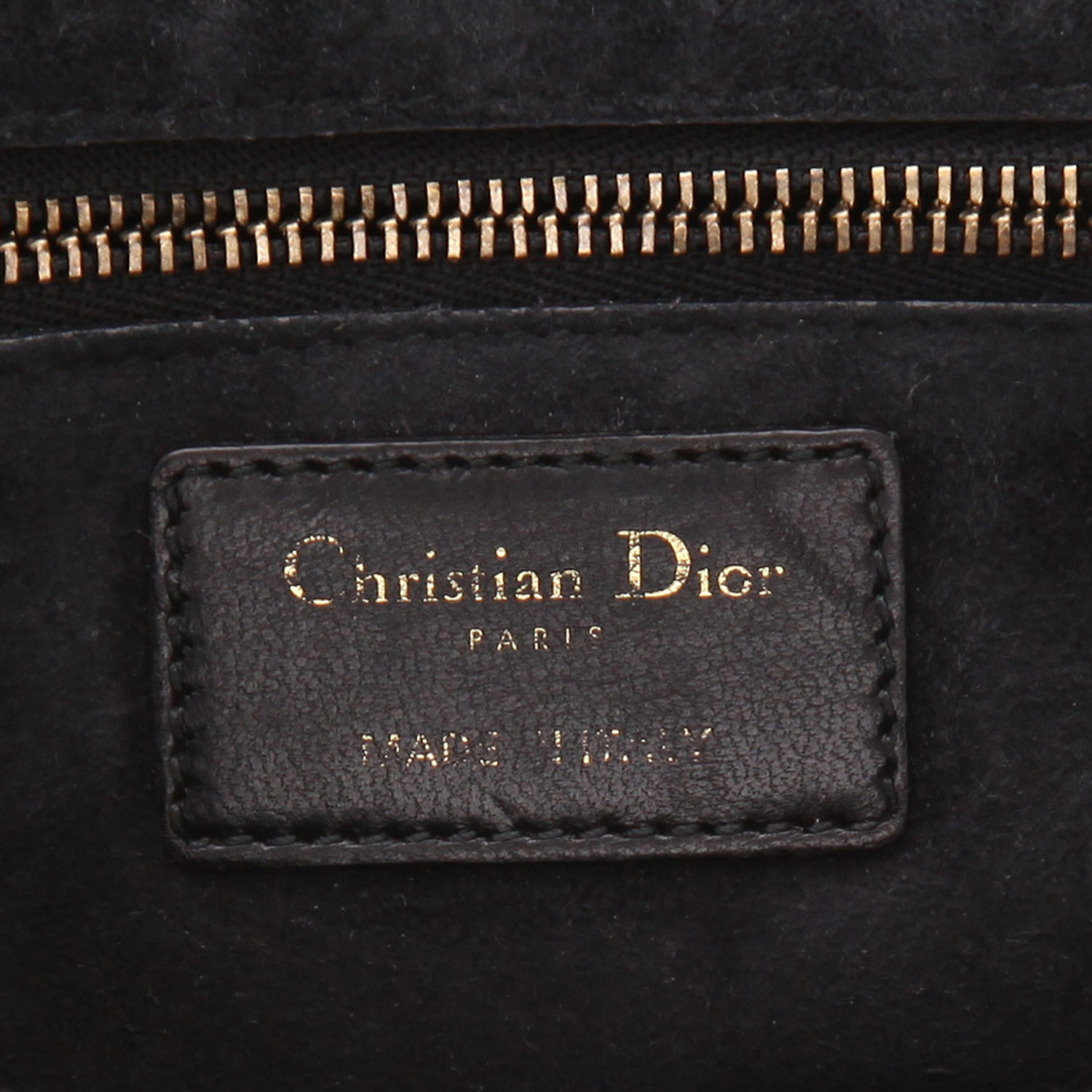 Borsa a tracolla Dior  Dioraddict in pelle trapuntata nera - Detail D2