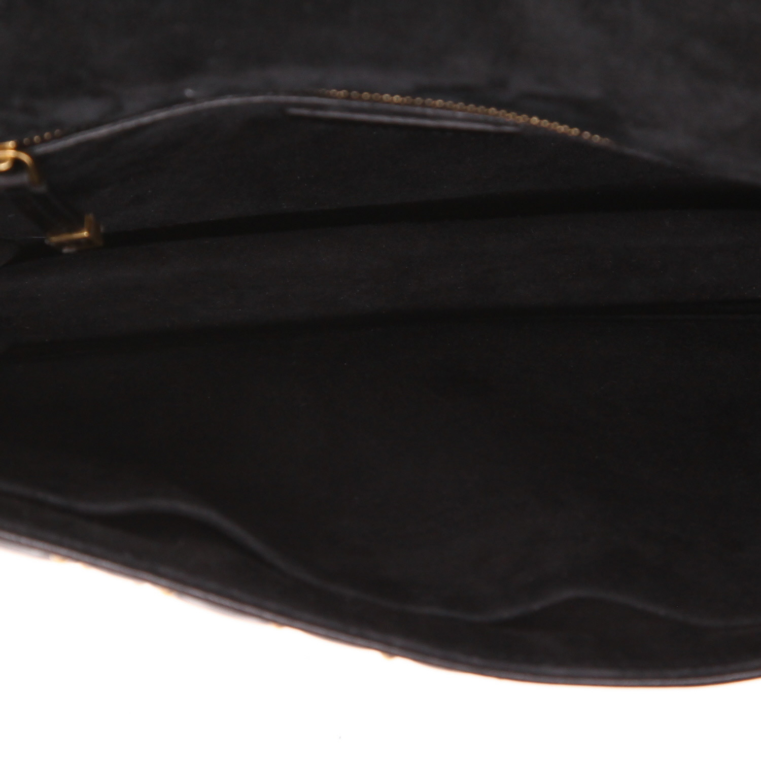 Dior  Dioraddict shoulder bag  in black quilted leather - Detail D3