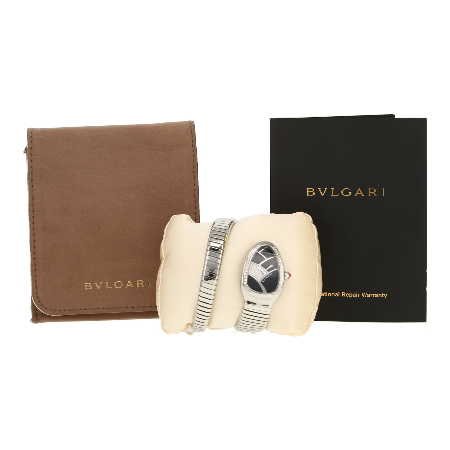 Montre Bulgari Serpenti en acier Ref: Bulgari - SP355  Vers 2020