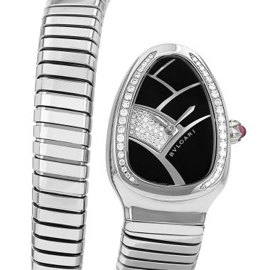 Bulgari Serpenti  in stainless steel Ref: Bulgari - SP355  Circa 2020
