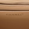 Chanel  Vintage handbag  in beige quilted leather  and black patent leather - Detail D2 thumbnail