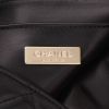 Chanel  Timeless Classic handbag  in black and pink quilted leather - Detail D2 thumbnail