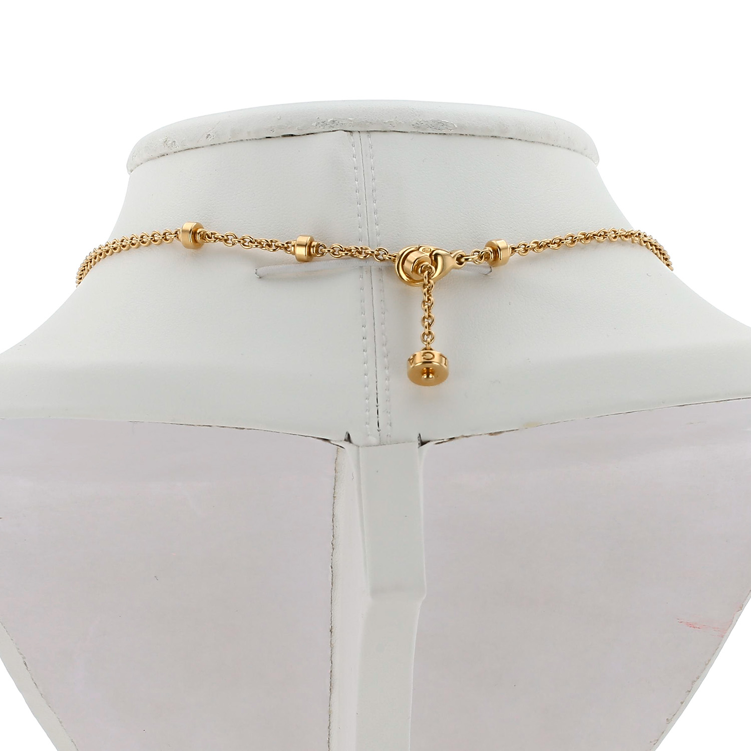 Collar Bulgari Mediterranean Eden  de oro rosa, amatista y peridoto - Detail D3