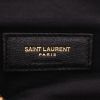 Sac bandoulière Saint Laurent  Becky en cuir matelassé violet - Detail D2 thumbnail