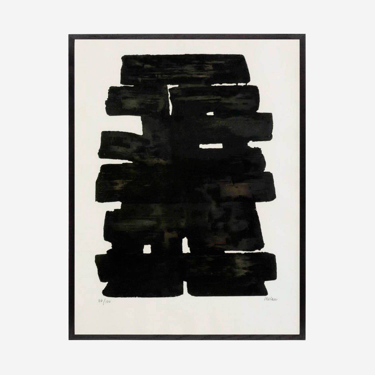 Pierre Soulages (1919-2022), Eau-forte XIII - 1957