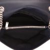 Bolso bandolera Saint Laurent  West Hollywood en cuero granulado azul - Detail D3 thumbnail