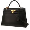Sac à main Hermès  Kelly 32 cm en cuir box noir - 00pp thumbnail
