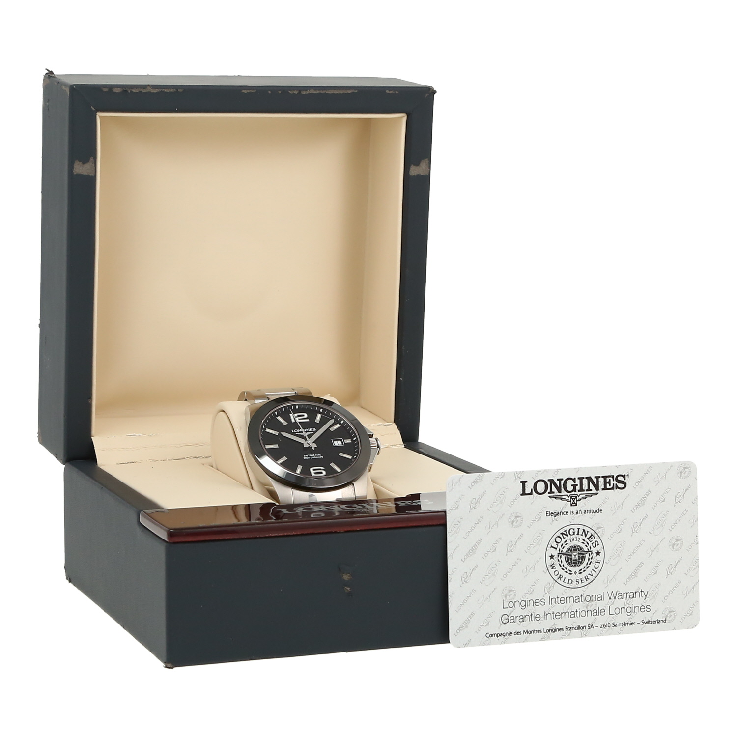 Orologio Longines Conquest in acciaio Ref: Longines - L3.657.4  Circa 2012