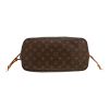 Louis Vuitton  Neverfull shopping bag  in brown monogram canvas  and natural leather - Detail D1 thumbnail