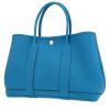 Hermès  Garden shopping bag  in blue togo leather - 00pp thumbnail