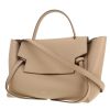 Sac à main Celine  Belt moyen modèle  en cuir grainé beige - 00pp thumbnail