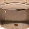 Celine  Belt medium model  handbag  in beige grained leather - Detail D3 thumbnail