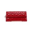 Dior  Wallet on Chain shoulder bag  in red patent leather - 360 thumbnail