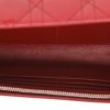 Dior  Wallet on Chain shoulder bag  in red patent leather - Detail D3 thumbnail