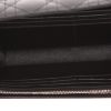 Bolso bandolera Dior   en charol negro - Detail D3 thumbnail