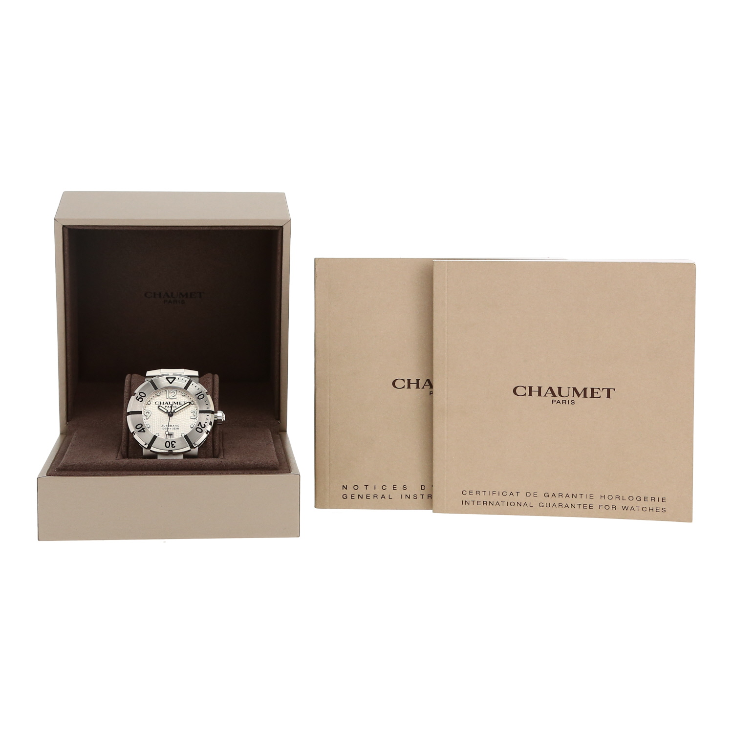 Chaumet Class One  in stainless steel Ref: Chaumet - 626  Circa 2014 - Detail D2