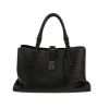 Bottega Veneta  Roma handbag  in black intrecciato leather - 360 thumbnail