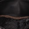 Bottega Veneta  Roma handbag  in black intrecciato leather - Detail D2 thumbnail