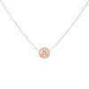 Dior Rose des vents necklace in pink gold, opal and diamond - 00pp thumbnail