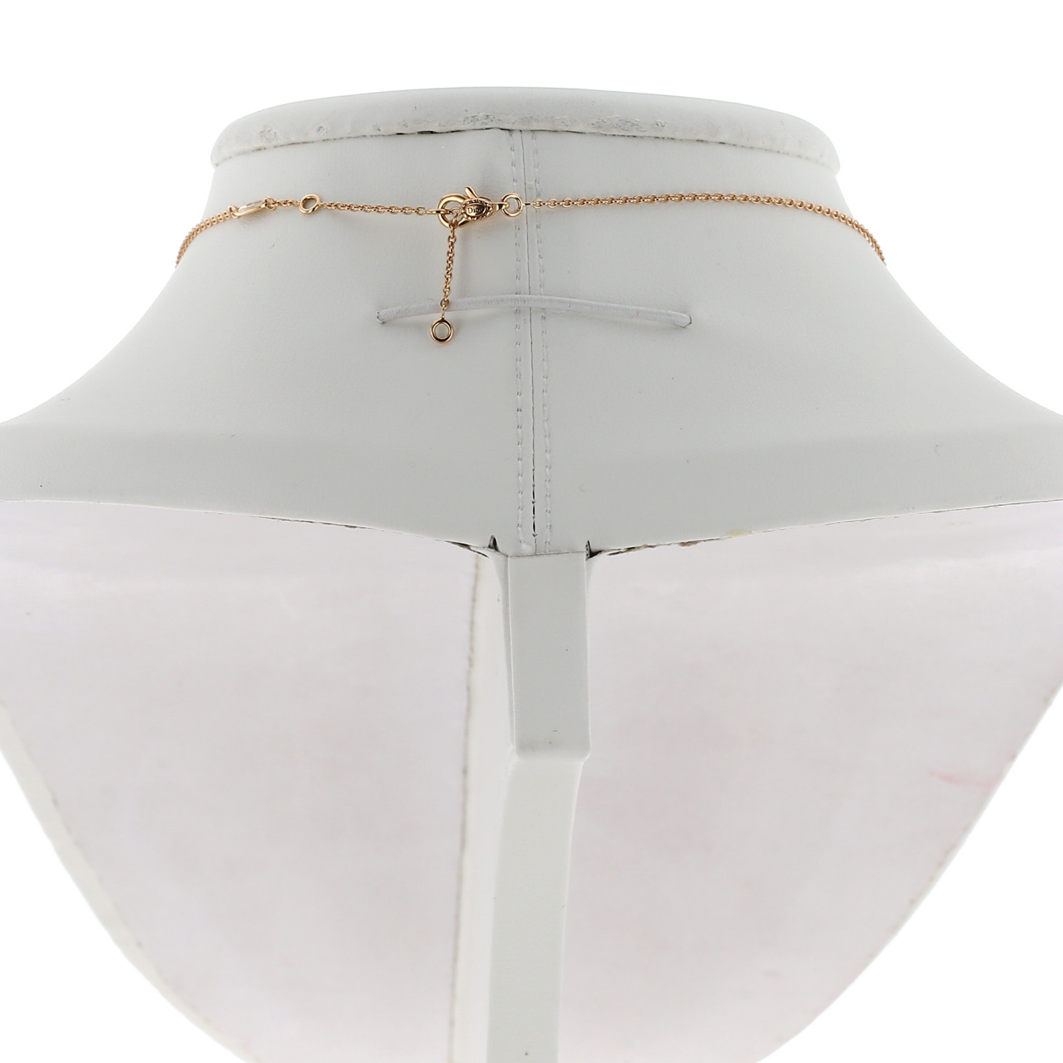 Collar Dior Rose des vents de oro rosa, ópalo y diamante - Detail D4