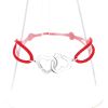 Bracciale Dinh Van Double coeurs R13 in oro bianco - 360 thumbnail