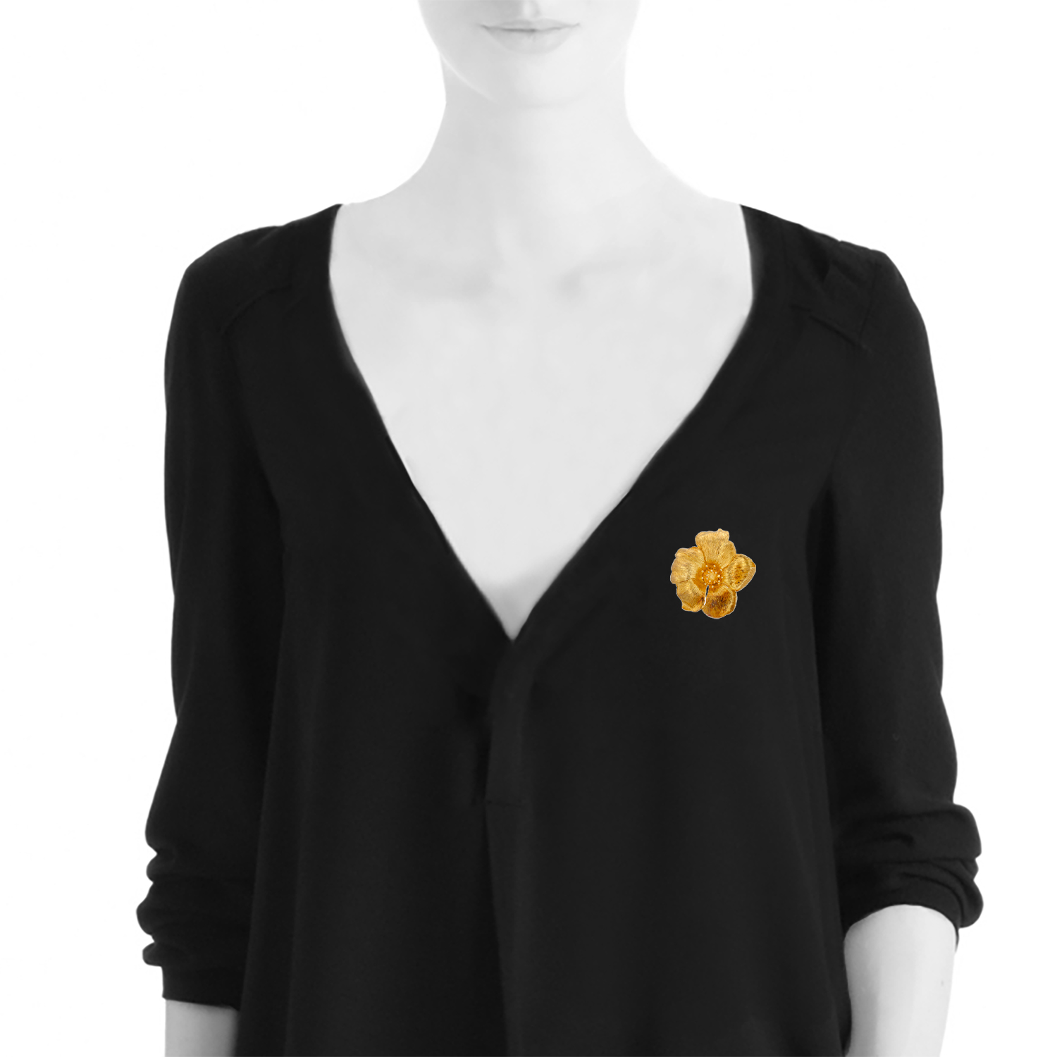 Broche Lalaounis  de oro amarillo - Detail D1