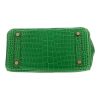 Hermès  Birkin 25 cm handbag  in Vert Cactus porosus crocodile - Detail D1 thumbnail