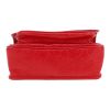 Saint Laurent  Niki Baby shoulder bag  in red chevron quilted leather - Detail D1 thumbnail