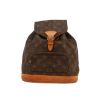 Louis Vuitton  Montsouris Backpack backpack  in brown monogram canvas  and natural leather - 360 thumbnail