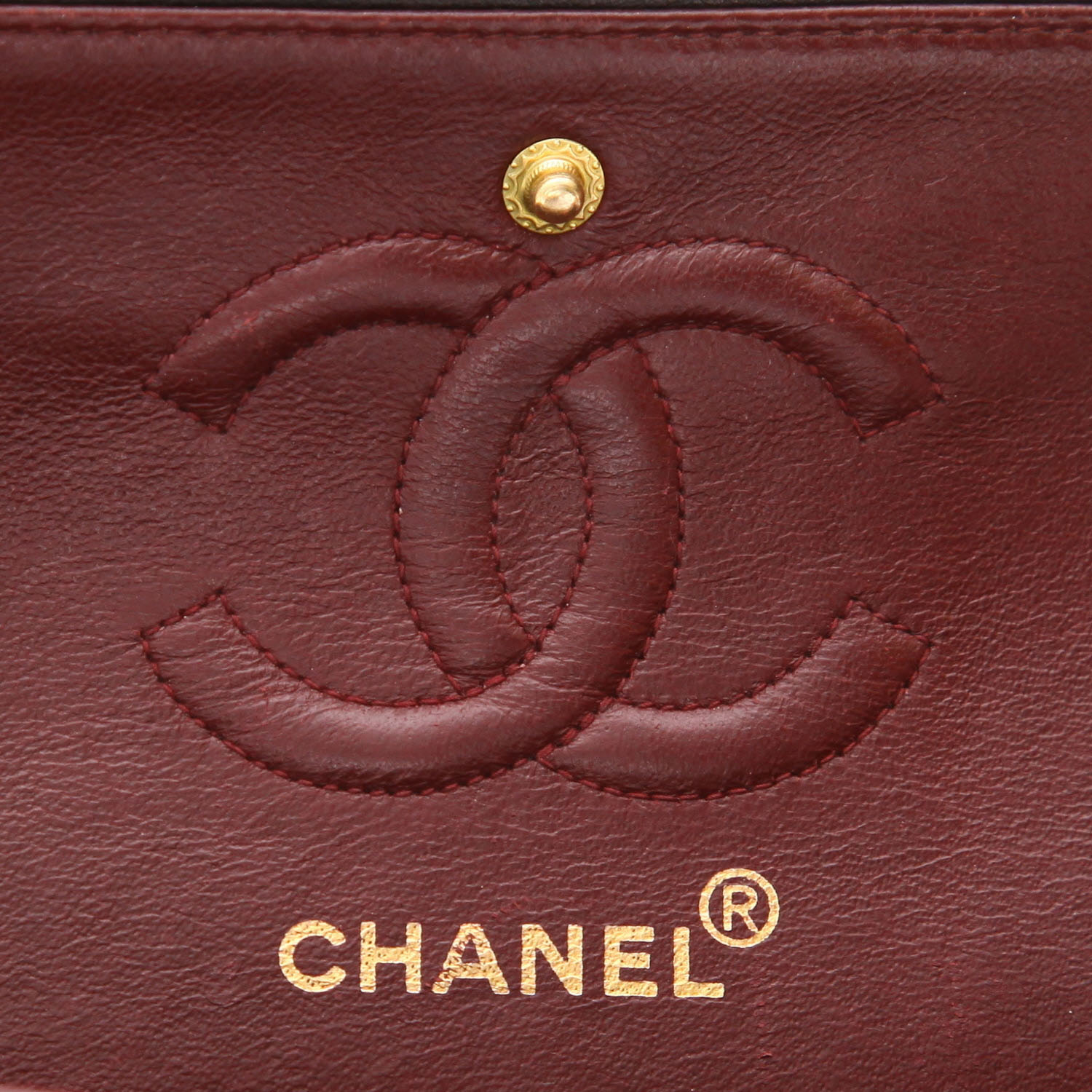 Borsa Chanel  Timeless Petit in pelle trapuntata marrone - Detail D2