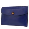 Hermès  Rio pouch  in royal blue box leather - 00pp thumbnail