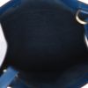 Bolso de mano Louis Vuitton  Cluny en cuero Epi azul - Detail D3 thumbnail