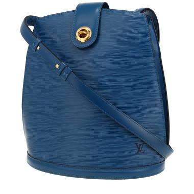 Borsa Louis Vuitton  Cluny in pelle Epi blu