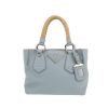 Sac à main Prada   en cuir bleu - 360 thumbnail