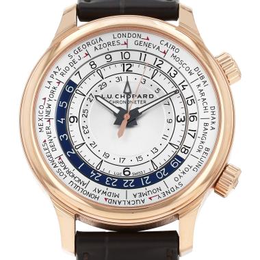 Reloj Chopard L.U.C Time Traveler One en or rose Ref : 161942-5001 de oro rosa Circa 2022