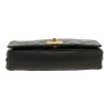 Chanel   shoulder bag  in black quilted leather - Detail D1 thumbnail