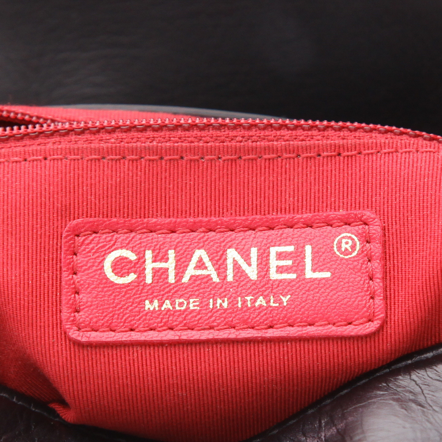 Borsa a tracolla Chanel   in pelle trapuntata nera - Detail D2
