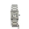 Cartier Tank Française  in stainless steel Ref: Cartier - 2384  Circa 2000 - 360 thumbnail