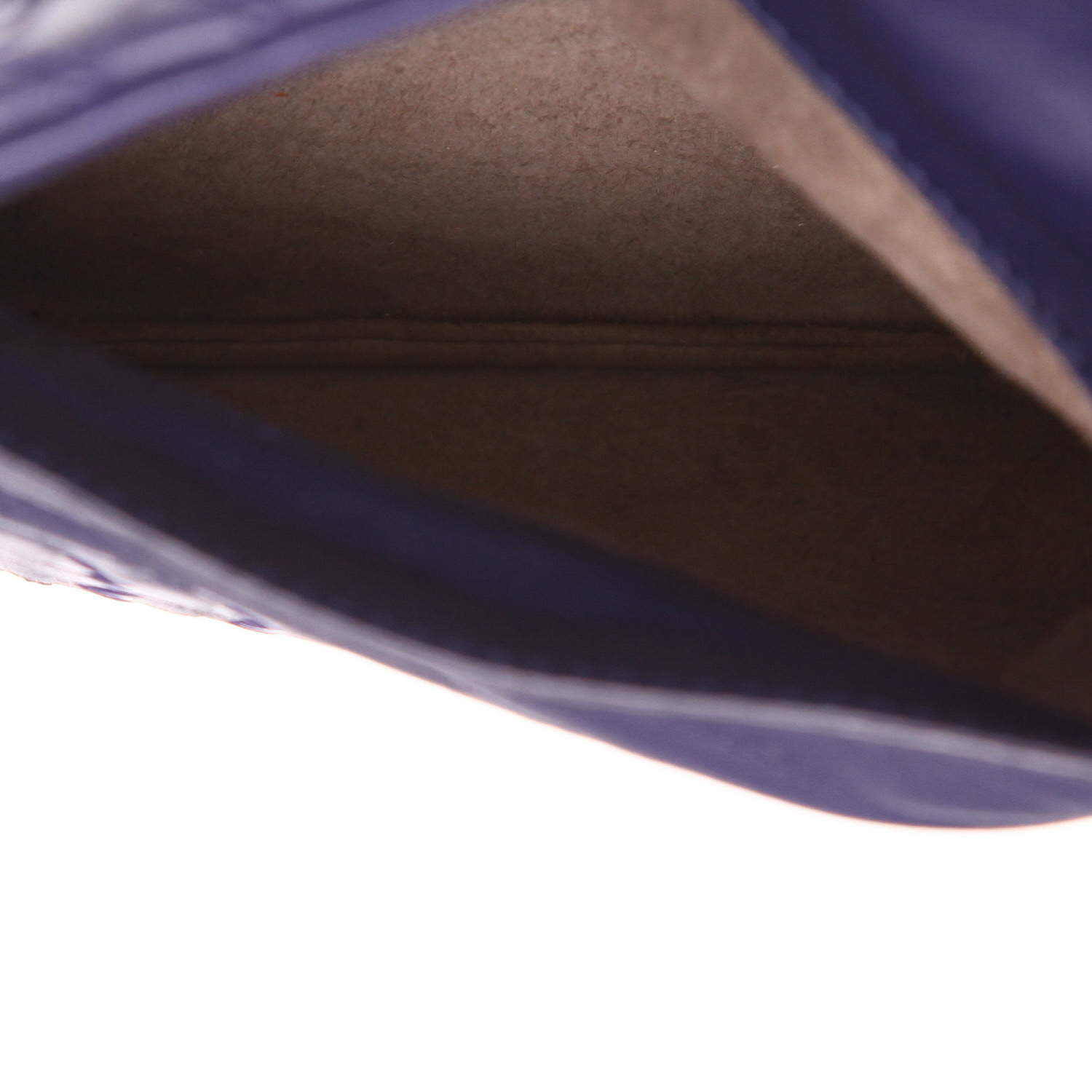 Bottega Veneta   shoulder bag  in blue intrecciato leather - Detail D3