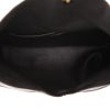 Pochette Saint Laurent  Enveloppe en cuir noir - Detail D3 thumbnail