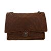 Borsa a tracolla Chanel  Timeless Maxi Jumbo in pelle marrone - 360 thumbnail