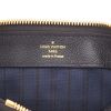 Louis Vuitton  Petillante pouch  in navy blue empreinte monogram leather - Detail D2 thumbnail