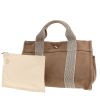 Hermès  Toto Bag - Shop Bag shopping bag  in brown canvas - 00pp thumbnail